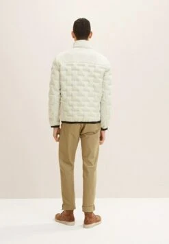 Tom Tailor Regular FitMit Steppungen - Jas - Beige Alfalfa -Tom Tailor 4e57f16ebc41449a82829e78f68a1842