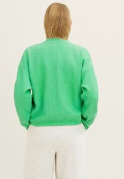 TOM TAILOR Denim Mit Struktur - Sweater Met Rits - Strong Green 10 TOM TAILOR Denim Mit Struktur - Sweater Met Rits - Strong Green -Tom Tailor 4f393f399d294004b3a599b1dbc553d6