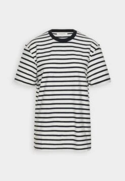 Tom Tailor Structured Stripe - T-Shirt Print - Navy -Tom Tailor 4f8bb24498d4434691b41c9e33641340