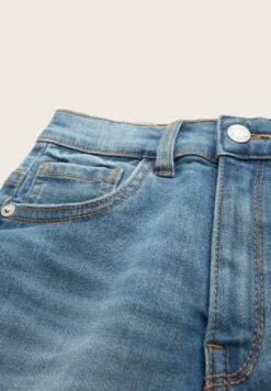 Tom Tailor Mit Leichter Waschung - Jeansshort - Used Mid Stone Blue Denim -Tom Tailor 4fcc97251cfc4583aec720d5c72c222f