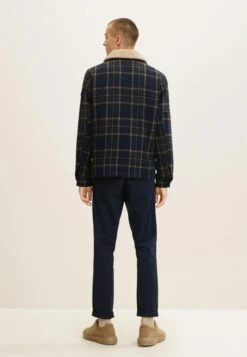 Tom Tailor Jas - Navy Brown Check -Tom Tailor 4fd9f9e920a34bbeb31ae88952dd910a