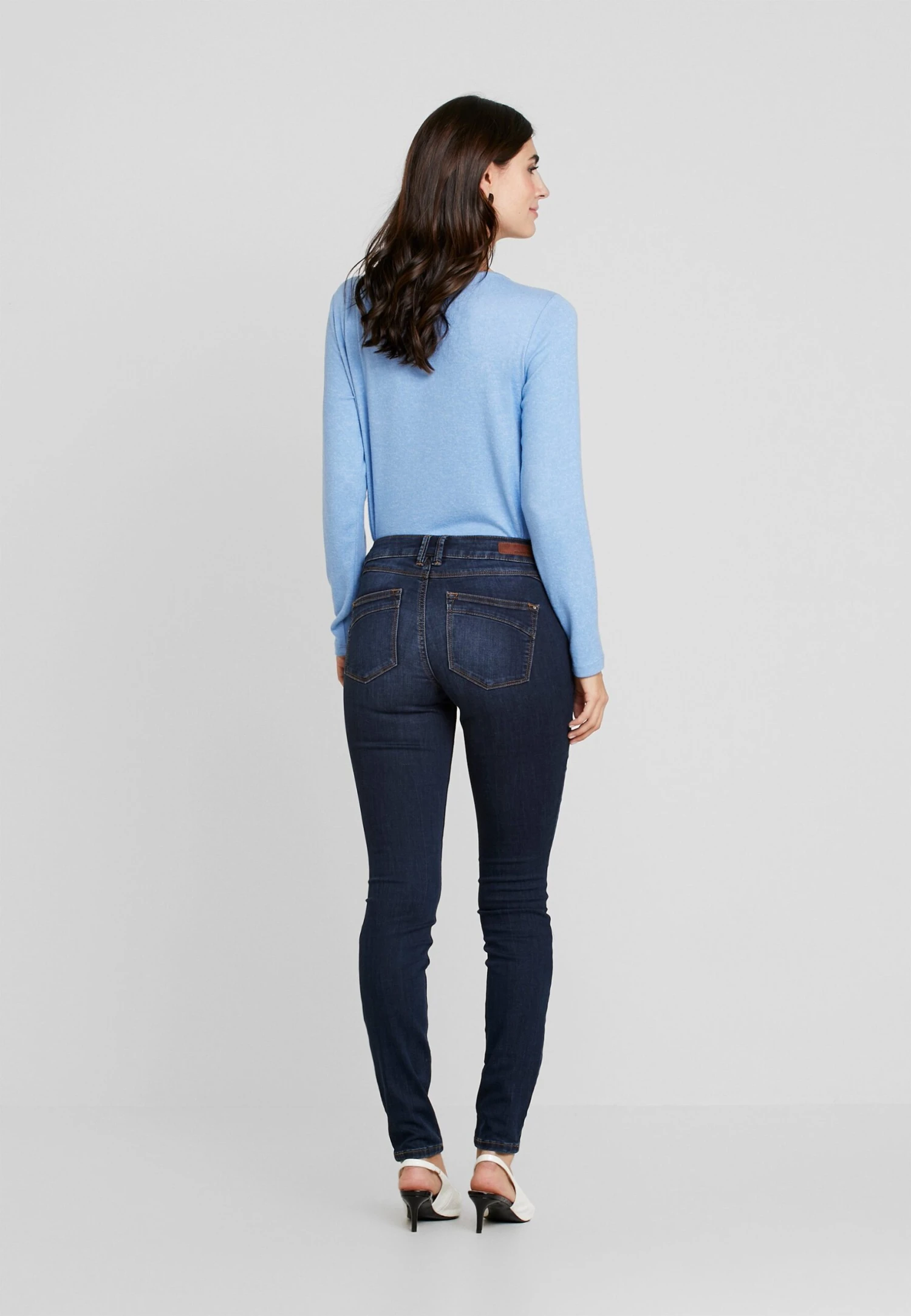 TOM TAILOR Denim Jona - Jeans Skinny Fit - Dark Stone Wash 3 TOM TAILOR Denim Jona - Jeans Skinny Fit - Dark Stone Wash - Afbeelding 3