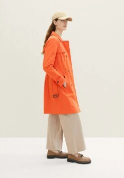 Tom Tailor Trenchcoat - Fever Red -Tom Tailor 5087d76b7a8b421893ef6ed8b934dd02