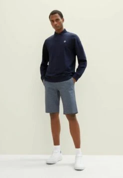 Tom Tailor Bermuda - Shorts - Navy White Yarn Dye Check 17 Tom Tailor Bermuda - Shorts - Navy White Yarn Dye Check -Tom Tailor 50c8980623124cfa93bd271a2e09a57d