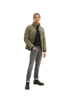 Tom Tailor Regular FitMit Steppungen - Jas - Dusty Olive Green