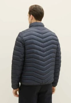 Tom Tailor LightweightMit Print - Jas - Dark Blue Minimal Design -Tom Tailor 53a0ee75799941648b418005b1fc9f3b