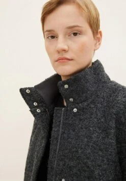 TOM TAILOR Denim Bouclé - Mantel - Shale Grey Melange 11 TOM TAILOR Denim Bouclé - Mantel - Shale Grey Melange -Tom Tailor 53a73c63be26433081338c9974a9bbc9