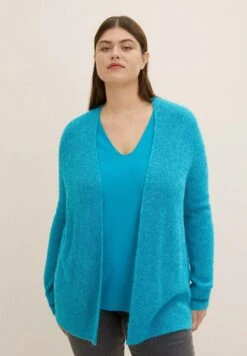 Tom Tailor Vest - Teal/Blue Melange