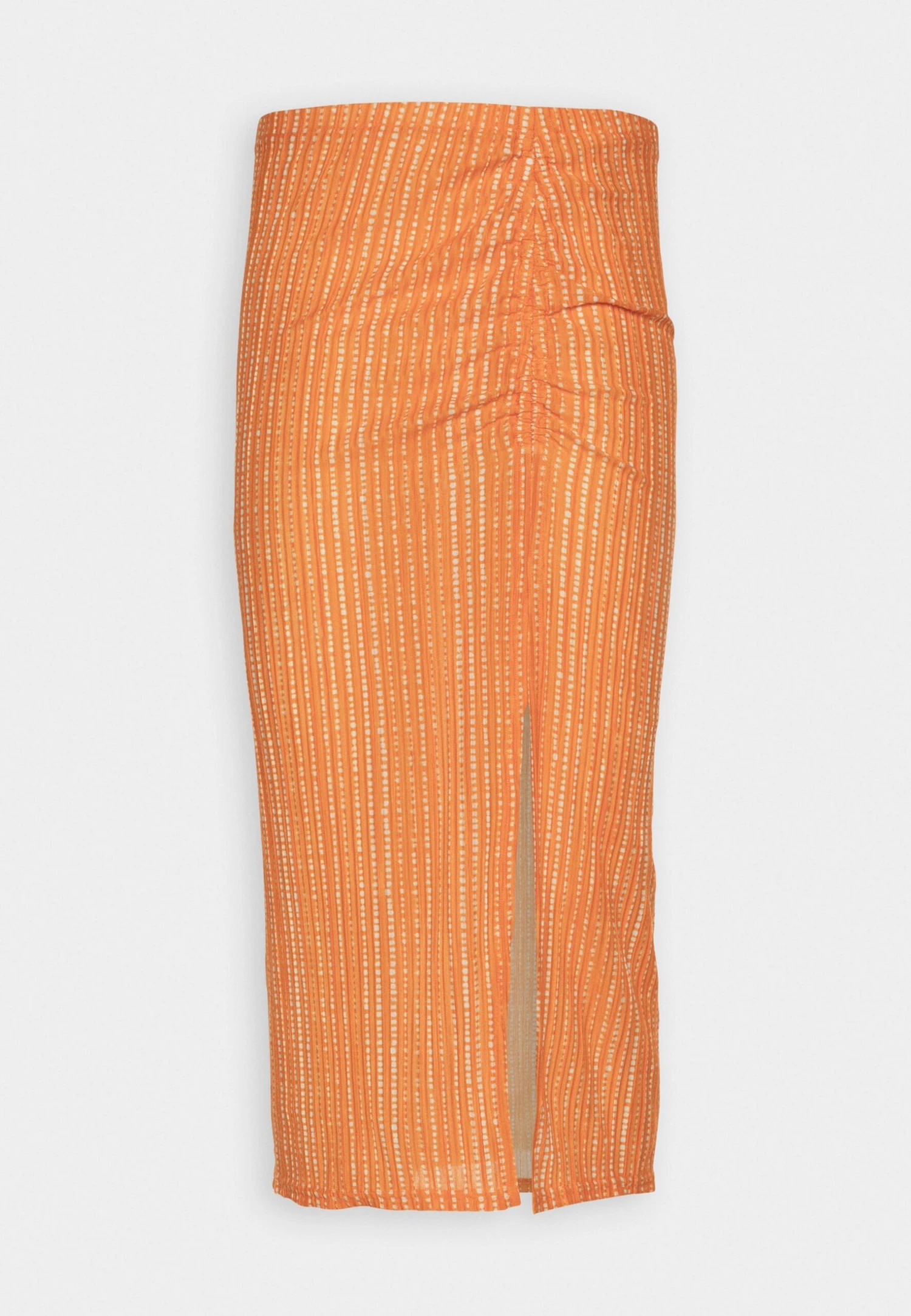 TOM TAILOR Denim Midi Skirt With Rouching - Maxirok - Mango Vichy 4 TOM TAILOR Denim Midi Skirt With Rouching - Maxirok - Mango Vichy - Afbeelding 4