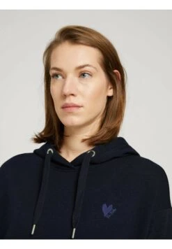Tom Tailor Hoodie - Dark Blue -Tom Tailor 548518590a914df7ac6e5ef10b3fab1c
