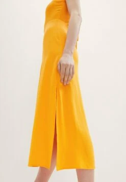 TOM TAILOR Denim Mit Cut Outs - Jurk - Bright Mango Orange -Tom Tailor 54b808363ff34627854d2b20c8f56ca4