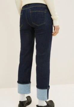 Tom Tailor Alexa- Straight Leg Jeans - Clean Rinsed Blue Denim -Tom Tailor 54b823f909bf4da48374ac02fb94a4bb