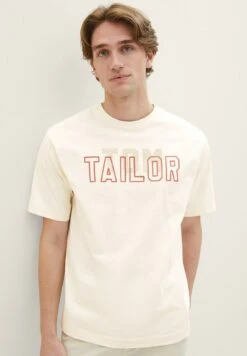 Tom Tailor Mit Print - T-Shirt Print - Vintage Beige 35 Tom Tailor Mit Print - T-Shirt Print - Vintage Beige -Tom Tailor 54e85c30b38746f387718c64869111ce