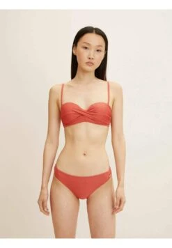 Tom Tailor Mit Logo Coin - Bikinibroekje - Burned Red