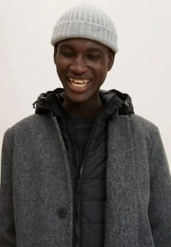 TOM TAILOR Denim Halflange Jas - Grey Melange Twill -Tom Tailor 54fa444503254082a270ae7f7f4d6e06