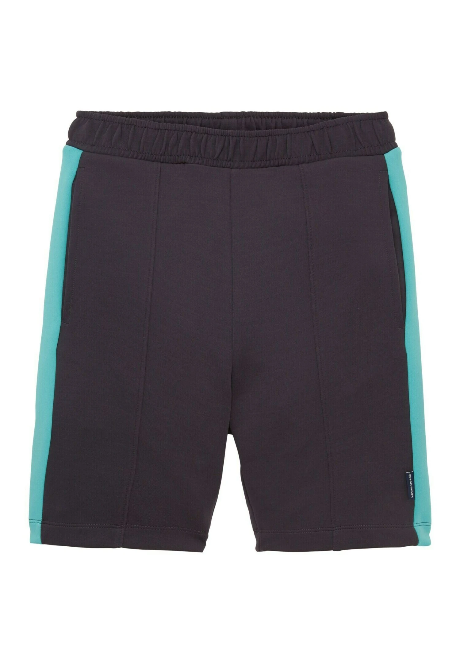 Tom Tailor Mit Streifendetail - Trainingsbroek - Coal Grey 1 Tom Tailor Mit Streifendetail - Trainingsbroek - Coal Grey