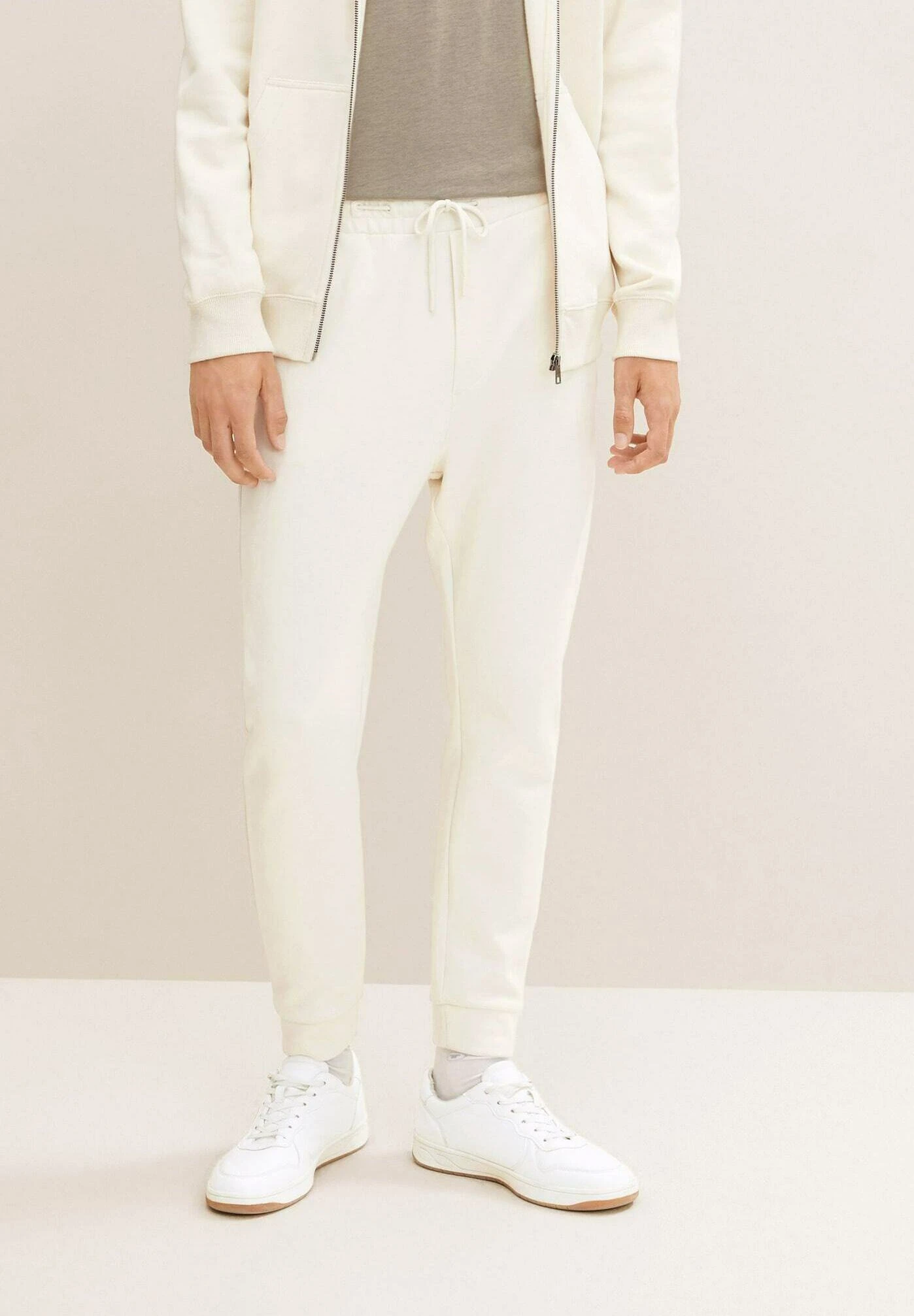 TOM TAILOR Denim Trainingsbroek - Soft Light Beige 6 TOM TAILOR Denim Trainingsbroek - Soft Light Beige - Afbeelding 6