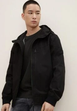 TOM TAILOR Denim Mit Tencel- Trainingsvest - Black