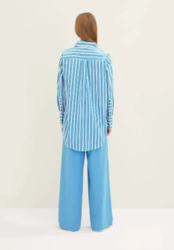 TOM TAILOR Denim Overhemdblouse - Vertical Blue White Stripe 9 TOM TAILOR Denim Overhemdblouse - Vertical Blue White Stripe -Tom Tailor 56969c330a1642e28af7a3ed5caf38c4