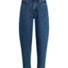 TOM TAILOR Denim Barrel Momfit- Jeans Tapered Fit - Clean Dark Stone Blue Denim