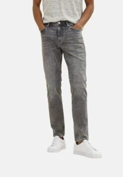 Tom Tailor Slim Fit Jeans - Used Mid Stone Grey Denim
