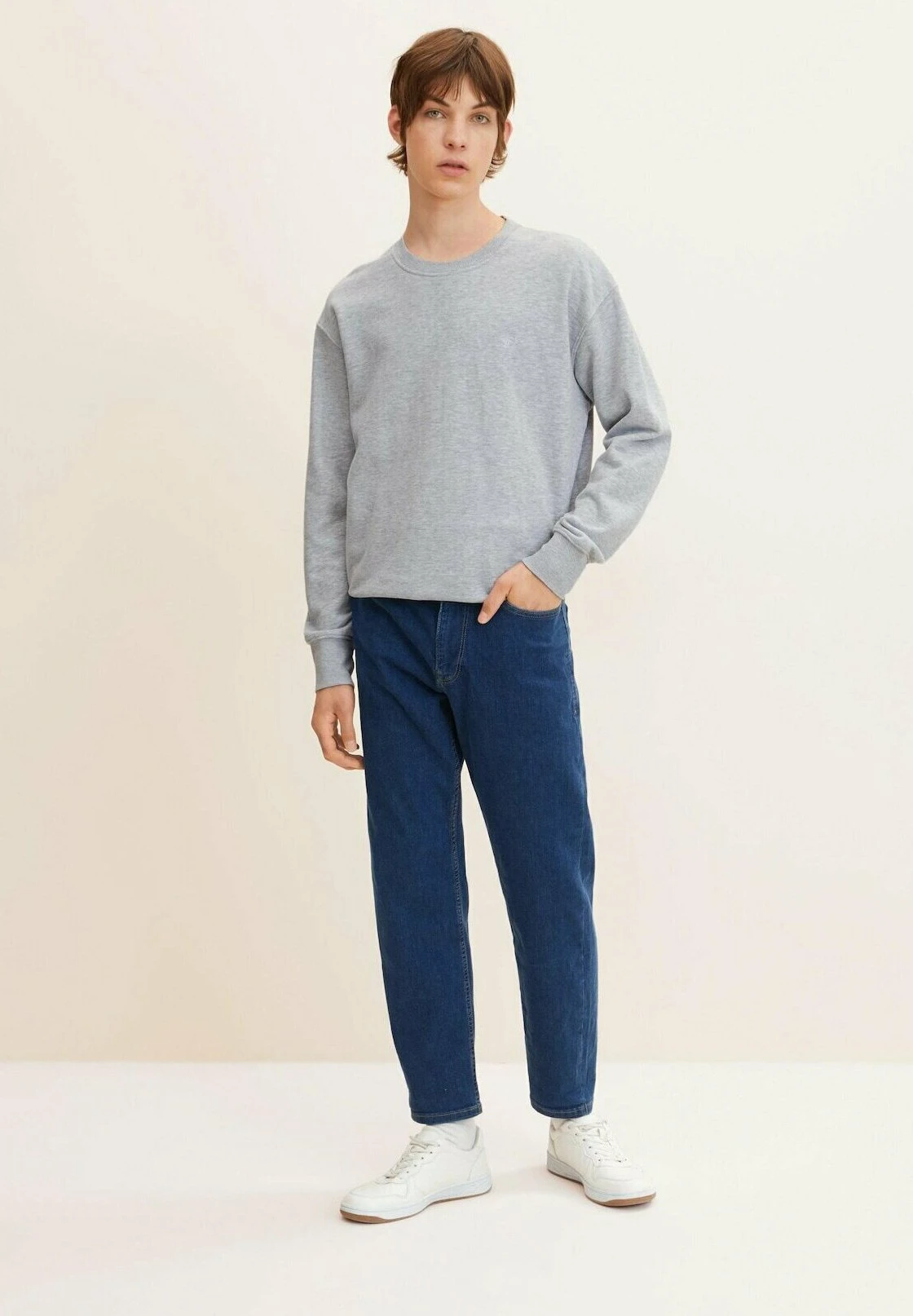 TOM TAILOR Denim Straight Leg Jeans - Used Mid Stone Blue Denim 7 TOM TAILOR Denim Straight Leg Jeans - Used Mid Stone Blue Denim - Afbeelding 7