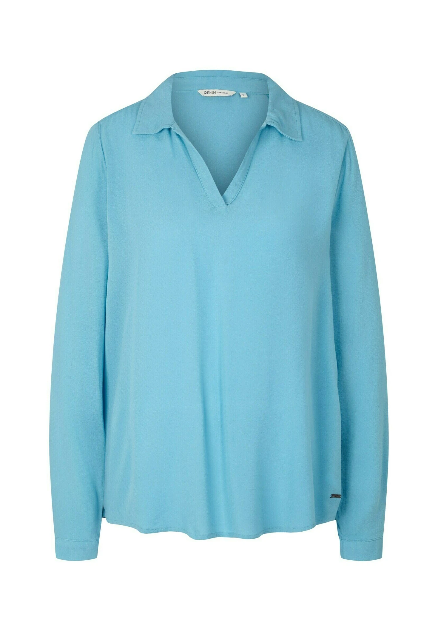 TOM TAILOR Denim Mit Kragen - Blouse - Blue Voltage 5 TOM TAILOR Denim Mit Kragen - Blouse - Blue Voltage - Afbeelding 5