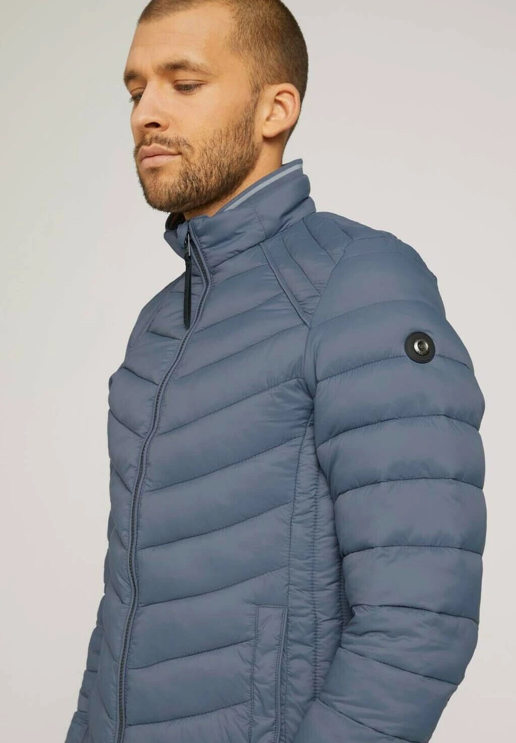 Tom Tailor Jas - Blue Grey 4 Tom Tailor Jas - Blue Grey - Afbeelding 4