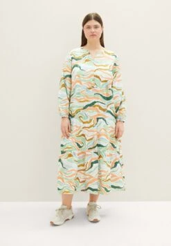 Tom Tailor Jurk - Colorful Wavy Design