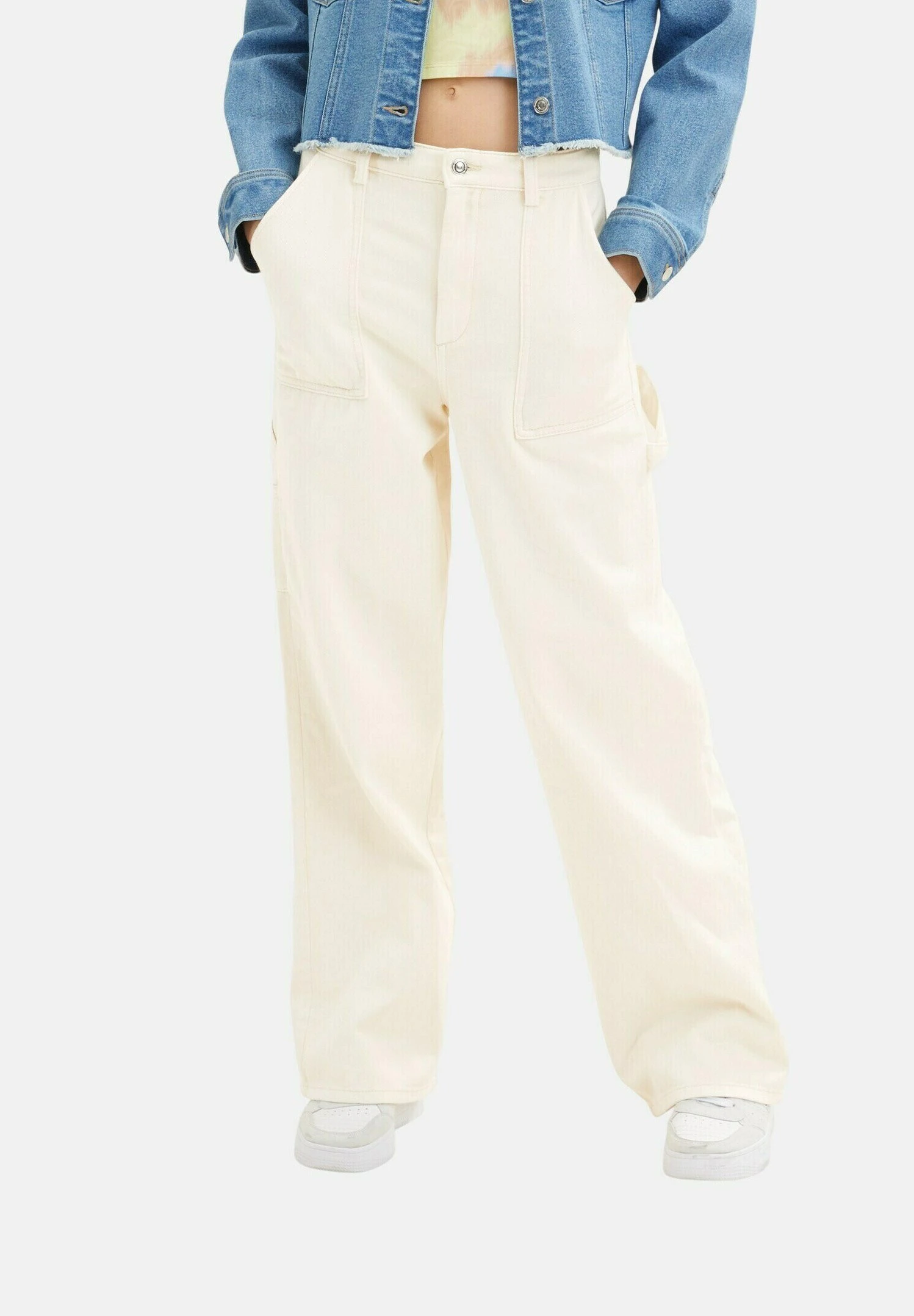 TOM TAILOR Denim Straight Fit - Straight Leg Jeans - Creme 10 TOM TAILOR Denim Straight Fit - Straight Leg Jeans - Creme - Afbeelding 10