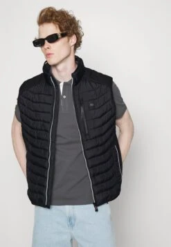 Tom Tailor Hybrid- Bodywarmer - Black 9 Tom Tailor Hybrid- Bodywarmer - Black -Tom Tailor 58a26bf2b7c74f178ff7e4eadd38f8ec