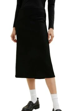 Tom Tailor Kokerrok - Deep Black -Tom Tailor 59173cd3ab994fc0b16045fce0a47d6b