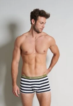 Tom Tailor 3 Pack - Onderbroeken - BlauDunkelRingel