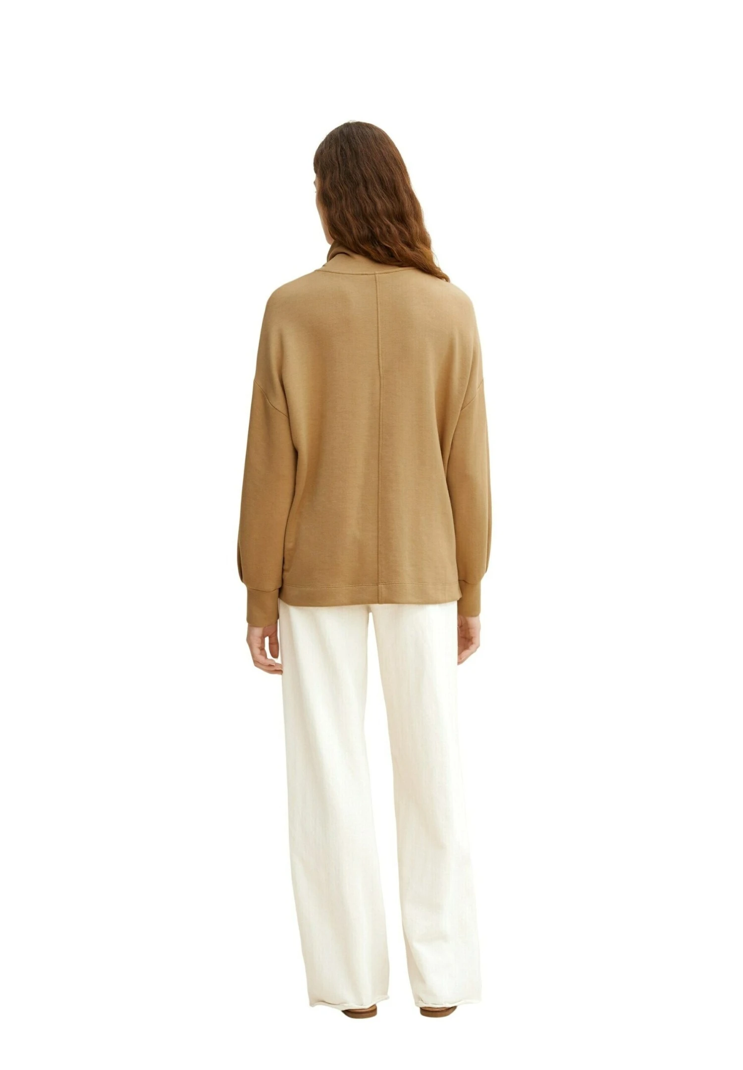 Tom Tailor Longsleeve - Soft Light Camelmel 3 Tom Tailor Longsleeve - Soft Light Camelmel - Afbeelding 3