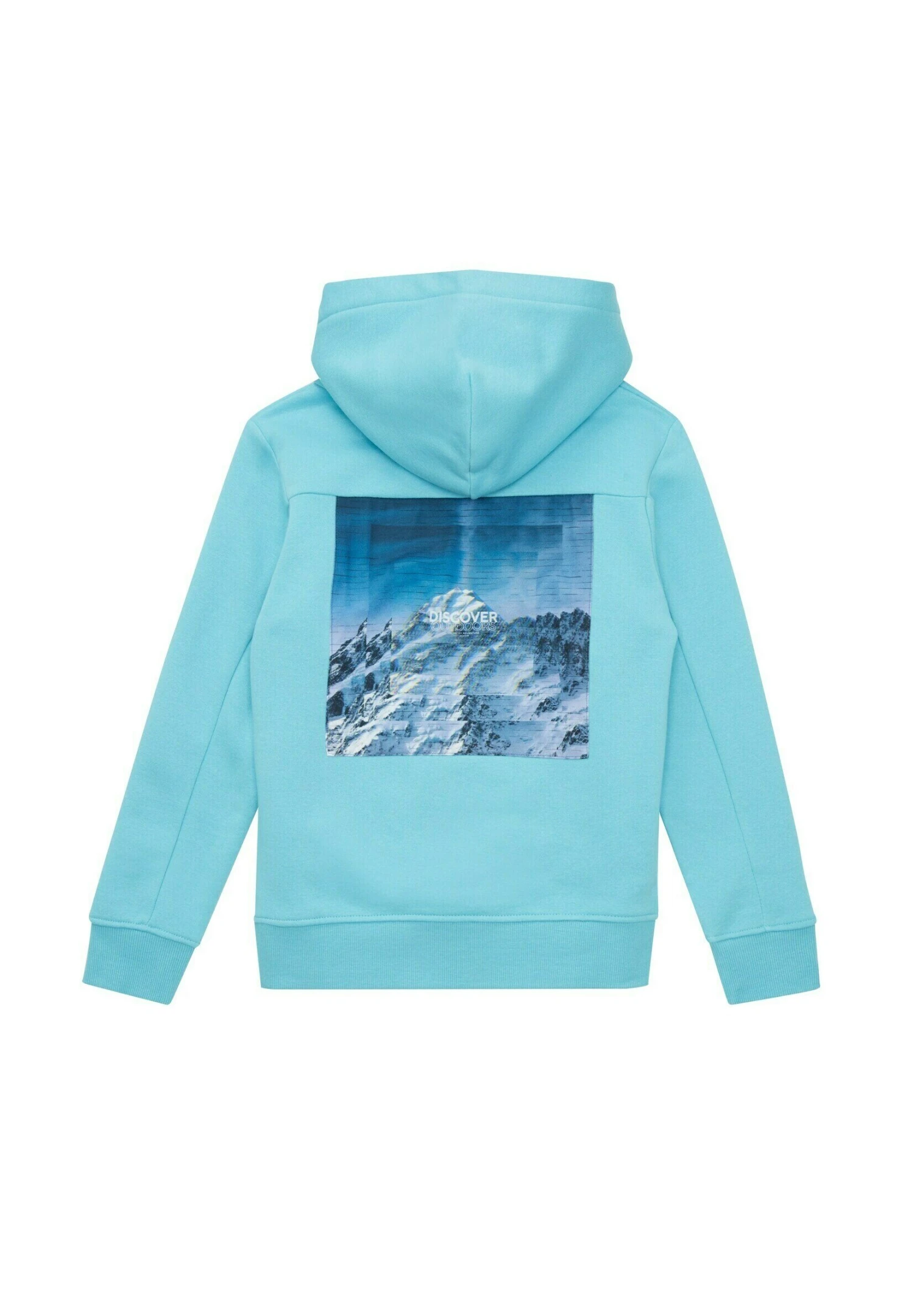 Tom Tailor Mit Fotoprint - Hoodie - Light Dusty Blue 2 Tom Tailor Mit Fotoprint - Hoodie - Light Dusty Blue - Afbeelding 2