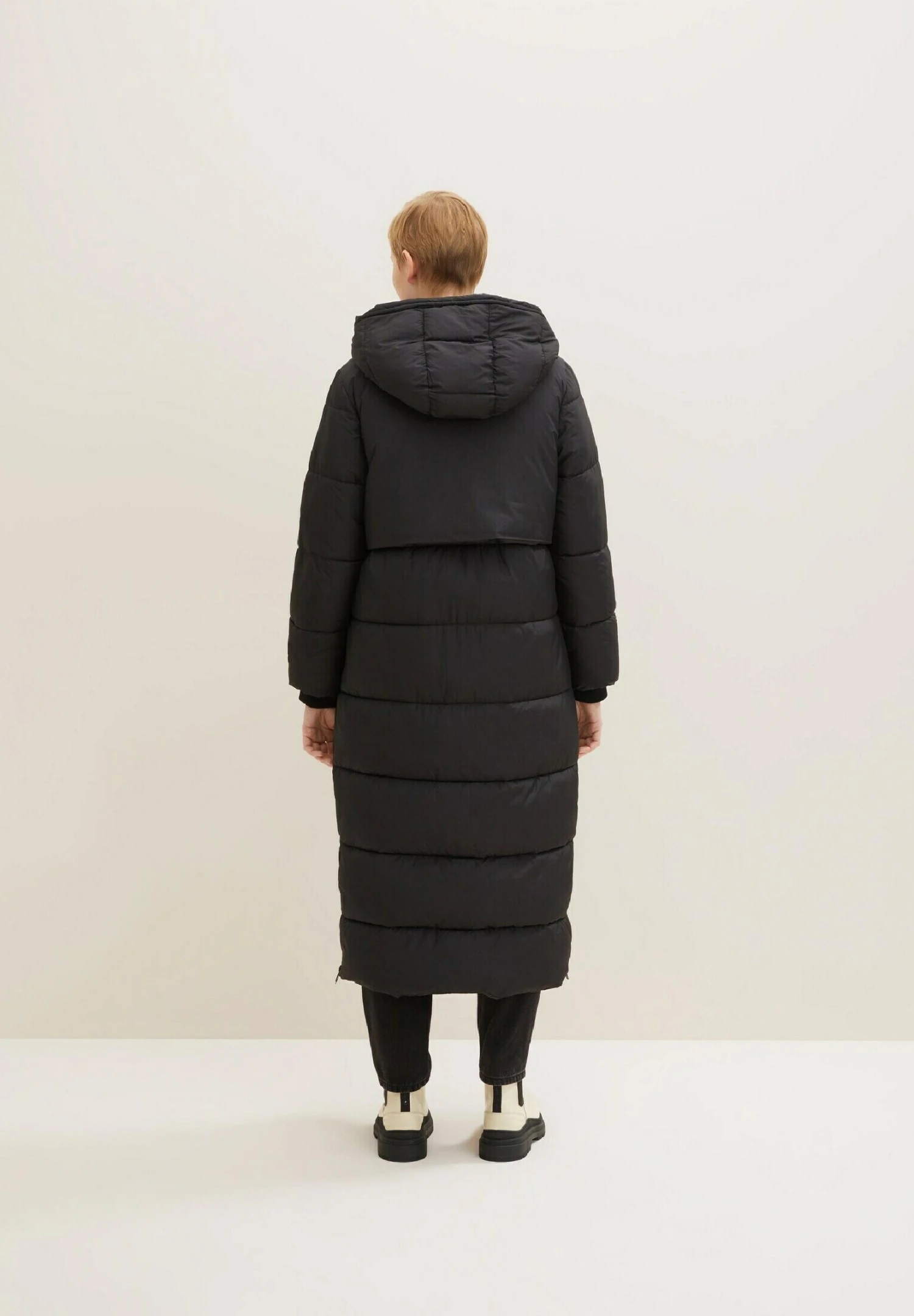 TOM TAILOR Denim ArcticCoat - Winterjas - Deep Black 2 TOM TAILOR Denim ArcticCoat - Winterjas - Deep Black - Afbeelding 2