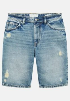 TOM TAILOR Denim Jeansshort - Destroyed Light Stone Blue Den -Tom Tailor 5a6ecb8f7ffe4f83b2a982b7aff07410