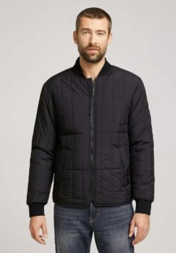 Tom Tailor Gesteppte - Bomberjacks - Black