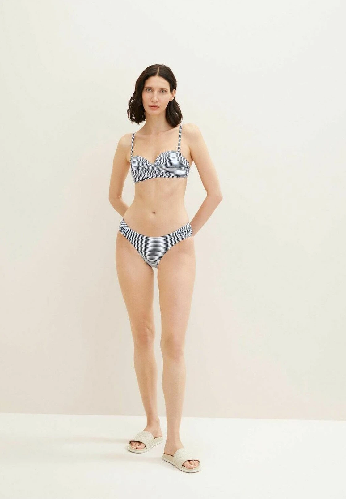 Tom Tailor Gestreiftes- Bikinitop - French Navy 2 Tom Tailor Gestreiftes- Bikinitop - French Navy - Afbeelding 2