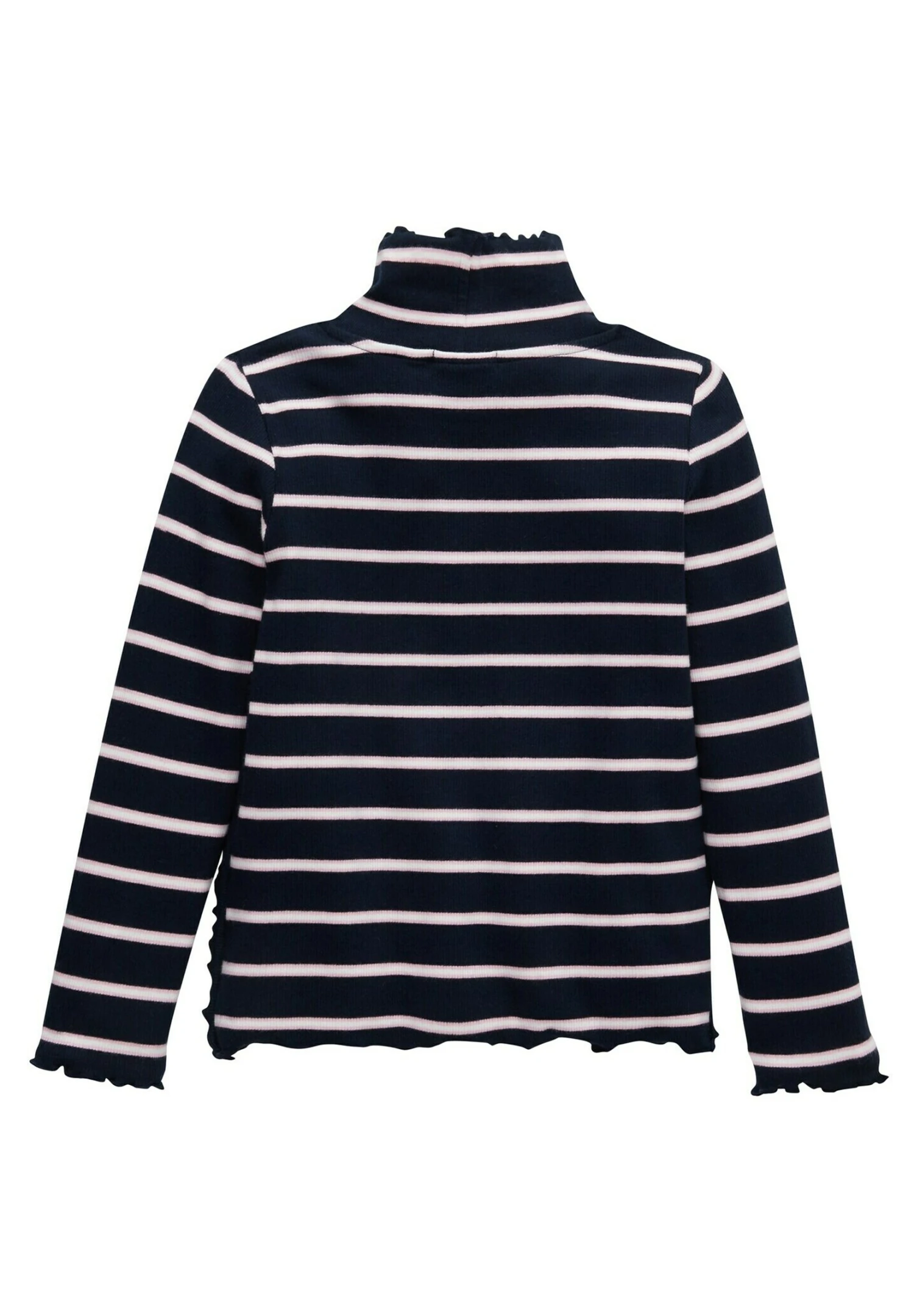 Tom Tailor Longsleeve - Navy Offwhite Pink Stripe 2 Tom Tailor Longsleeve - Navy Offwhite Pink Stripe - Afbeelding 2