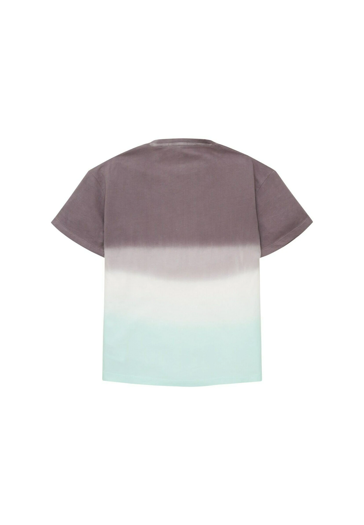 Tom Tailor Mit Farbverlauf - T-Shirt Print - Grey Aqua Dip Dye 2 Tom Tailor Mit Farbverlauf - T-Shirt Print - Grey Aqua Dip Dye - Afbeelding 2