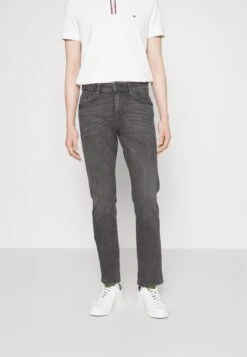 Tom Tailor Josh - Slim Fit Jeans - Dark Stone Black Denim