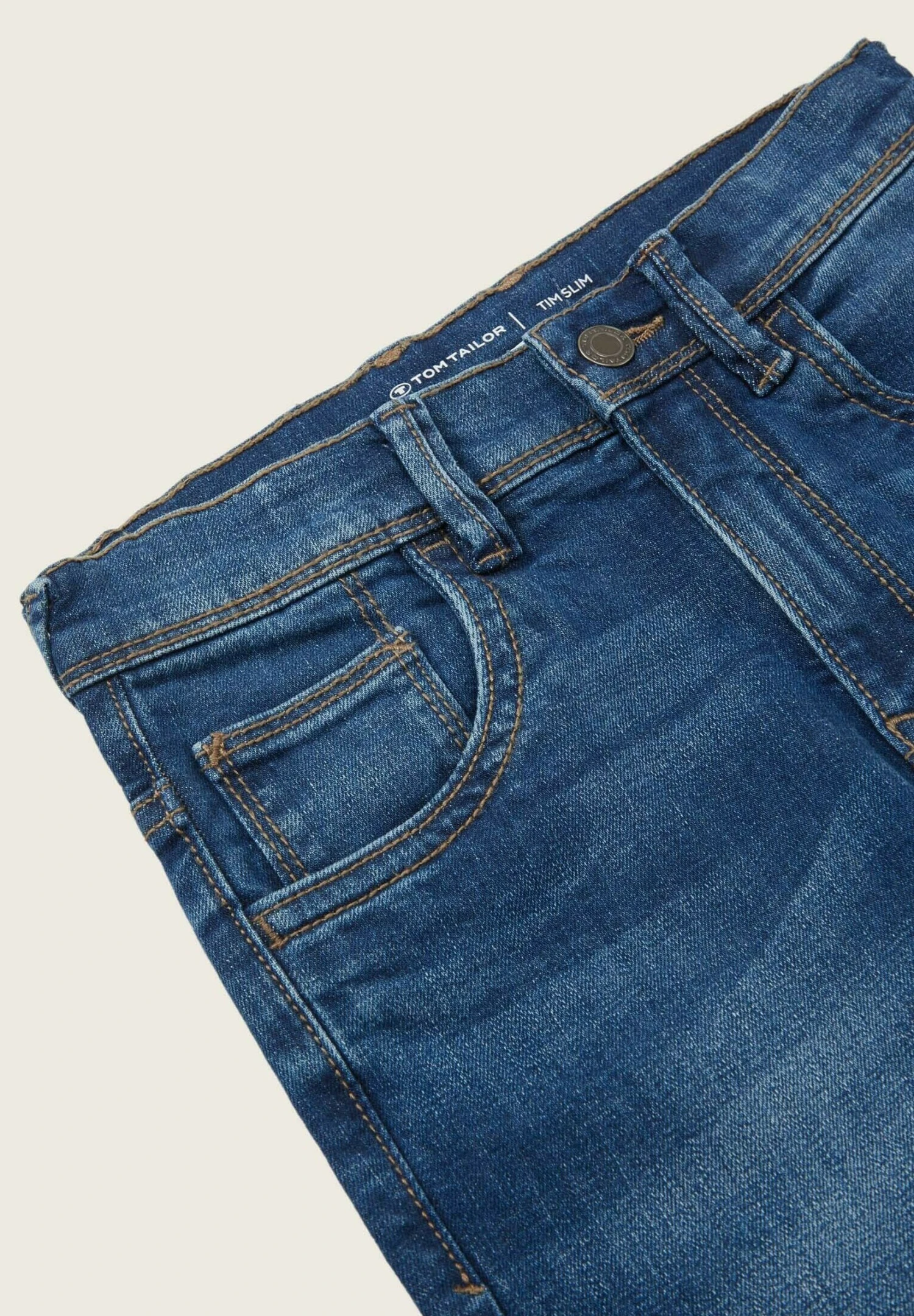 Tom Tailor Straight Leg Jeans - Kids Blue Denim 3 Tom Tailor Straight Leg Jeans - Kids Blue Denim - Afbeelding 3