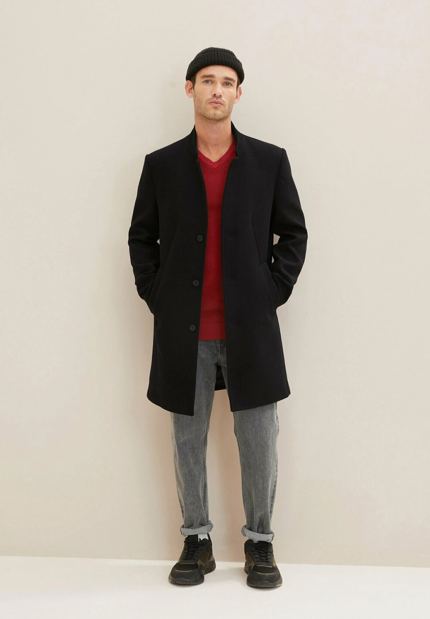 Tom Tailor Mit Struktur - Trui - Ivy Red 2 Tom Tailor Mit Struktur - Trui - Ivy Red - Afbeelding 2