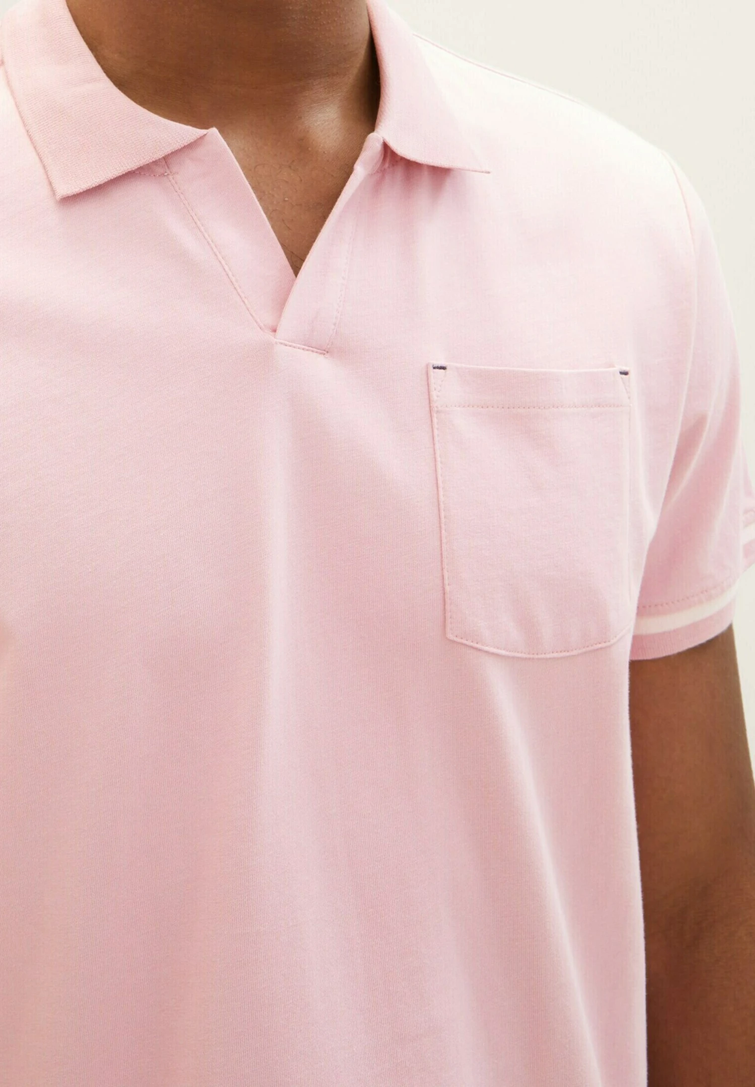 Tom Tailor Poloshirt - Morning Pink 4 Tom Tailor Poloshirt - Morning Pink - Afbeelding 4