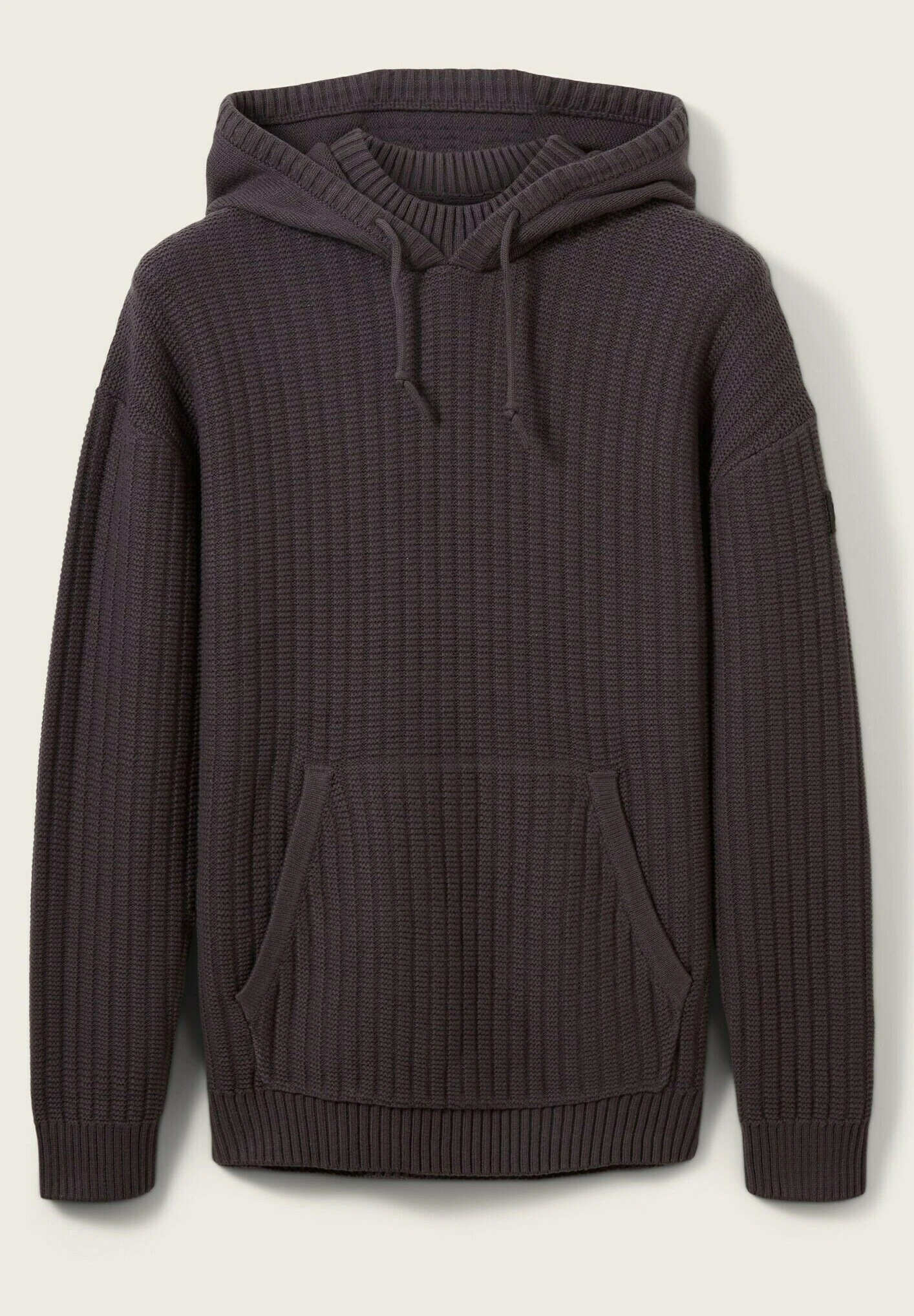 TOM TAILOR Denim Mit Struktur - Hoodie - Coal Grey 9 TOM TAILOR Denim Mit Struktur - Hoodie - Coal Grey - Afbeelding 9