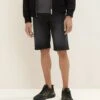Tom Tailor Josh - Jeansshort - Dark Stone Black Black Denim