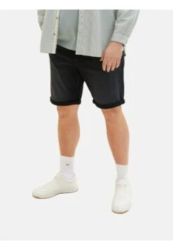 Tom Tailor Jeansshort - Dark Stone Black Black Denim -Tom Tailor 5e84fcb2c343452498ba68207db88252