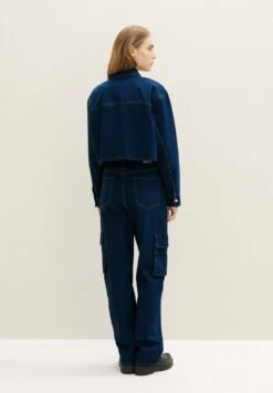 TOM TAILOR Denim Cropped - Spijkerjas - Clean Dark Stone Blue Denim 9 TOM TAILOR Denim Cropped - Spijkerjas - Clean Dark Stone Blue Denim -Tom Tailor 5ec1f32f3d1e4ebbbd777473d6192e08