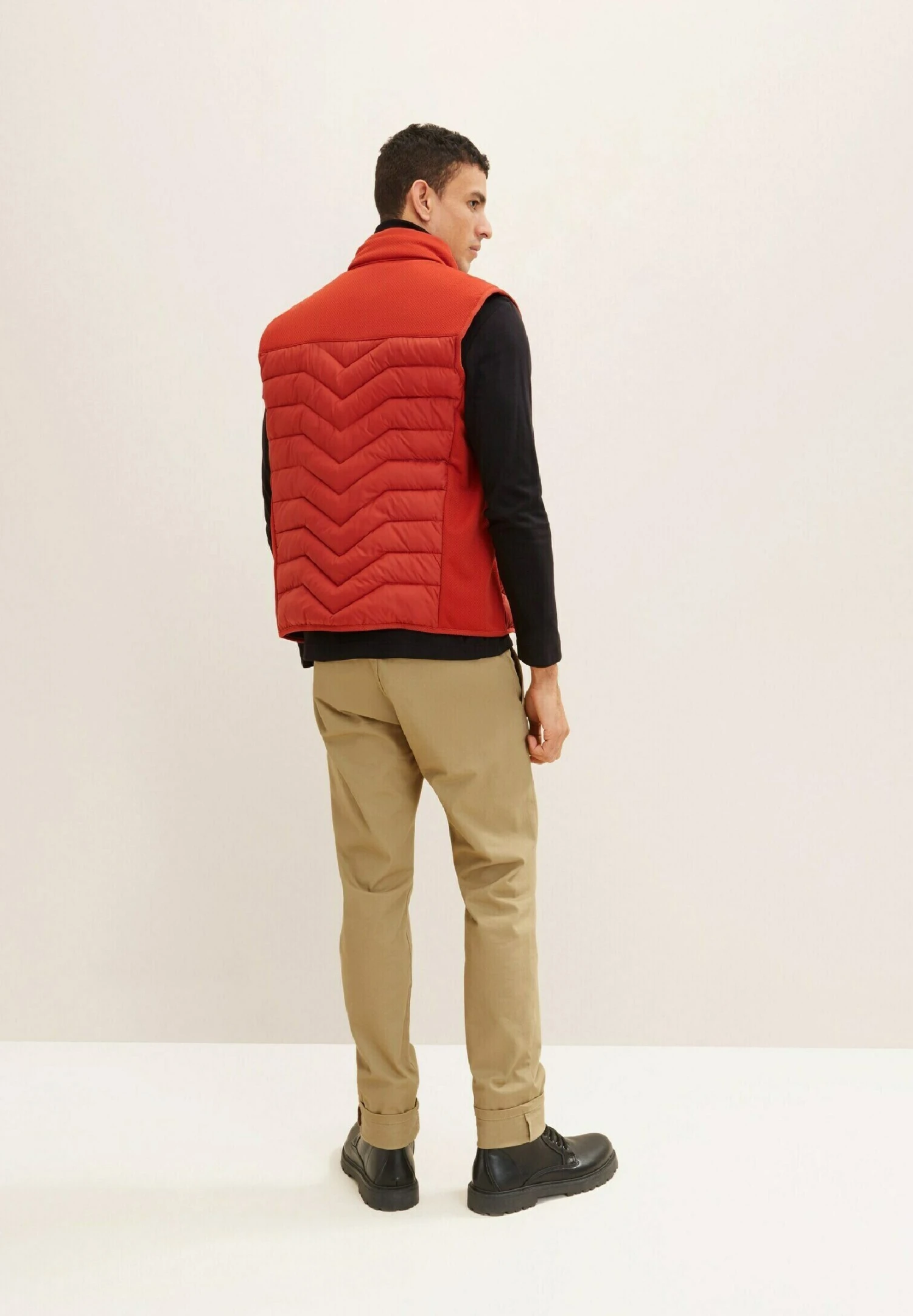 Tom Tailor Bodywarmer - Rooibos Orange 3 Tom Tailor Bodywarmer - Rooibos Orange - Afbeelding 3